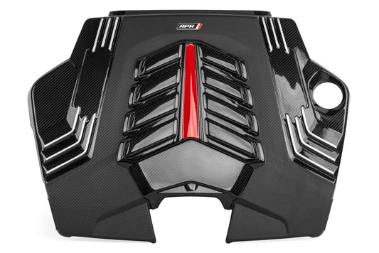 APR Engine Cover - 2.9T3.0T4.0T (4M) SUV - Carbon Fiber - APR Part MS100256