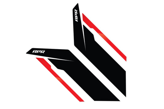 APR Sideburns - Black APR Red Stripe - APR Part PM100332