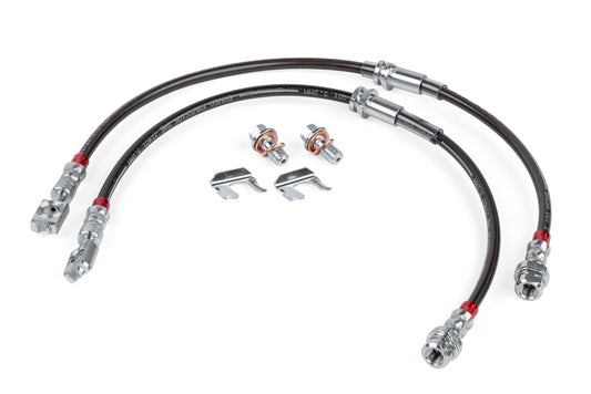 APR Braided Stainless Steel Brake Lines (Set of 2) - Front - APR Part BRK00047