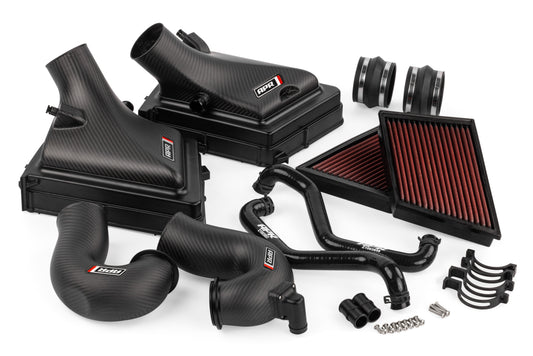 APR Carbon fibre Intake System w Turbo Inlet Pipes: Porsche 911 (992) 3.0T3.7T - APR Part CI100059