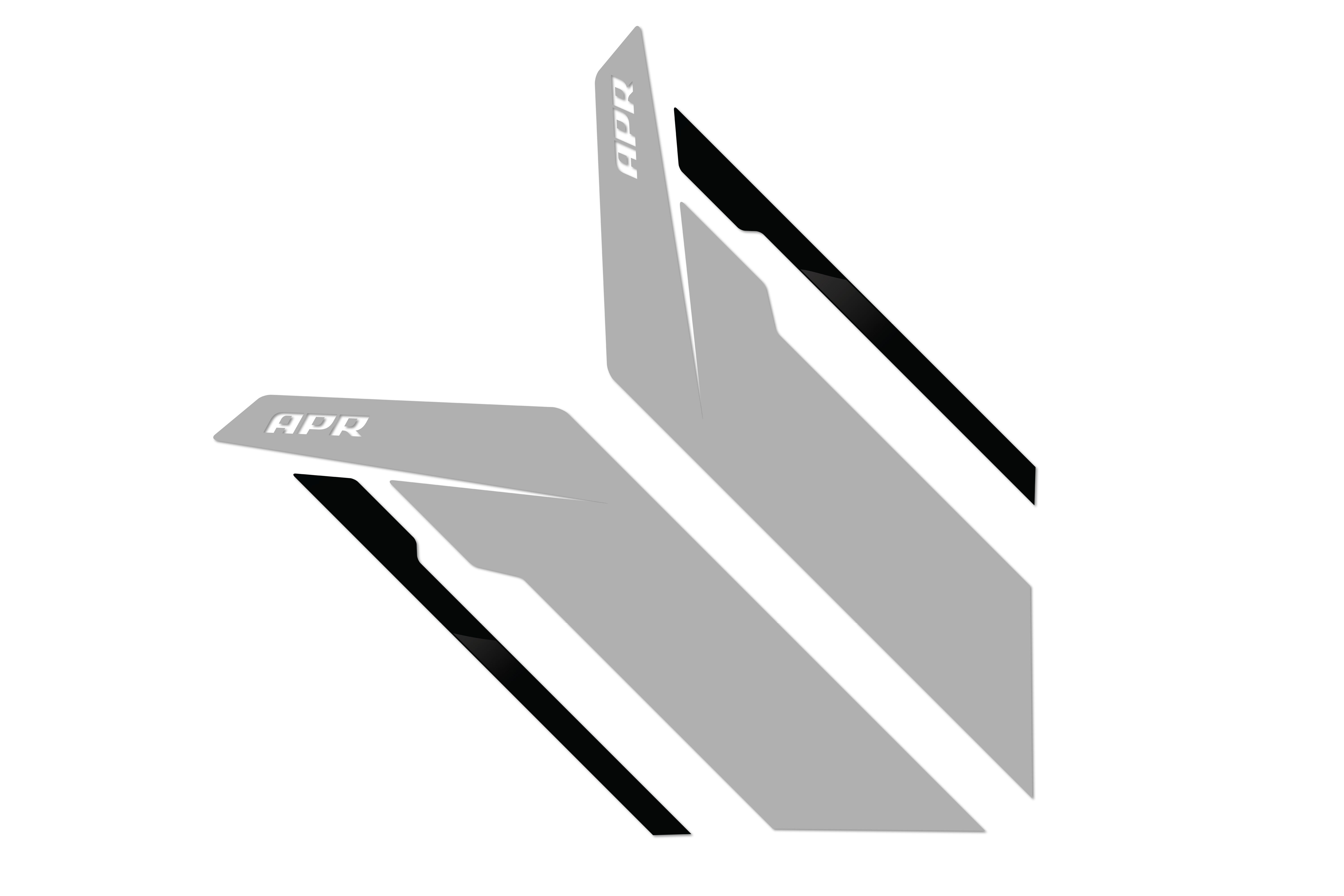 APR Sideburns - Silver APR Black Stripe - APR Part PM100335