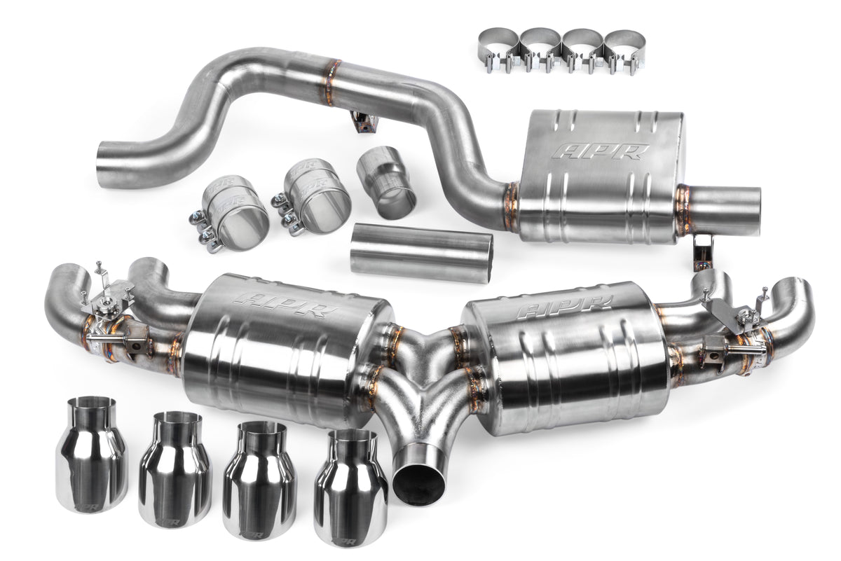 APR Catback Exhaust System - S3 Sportback (8V) T-Roc - APR Part CBK0004