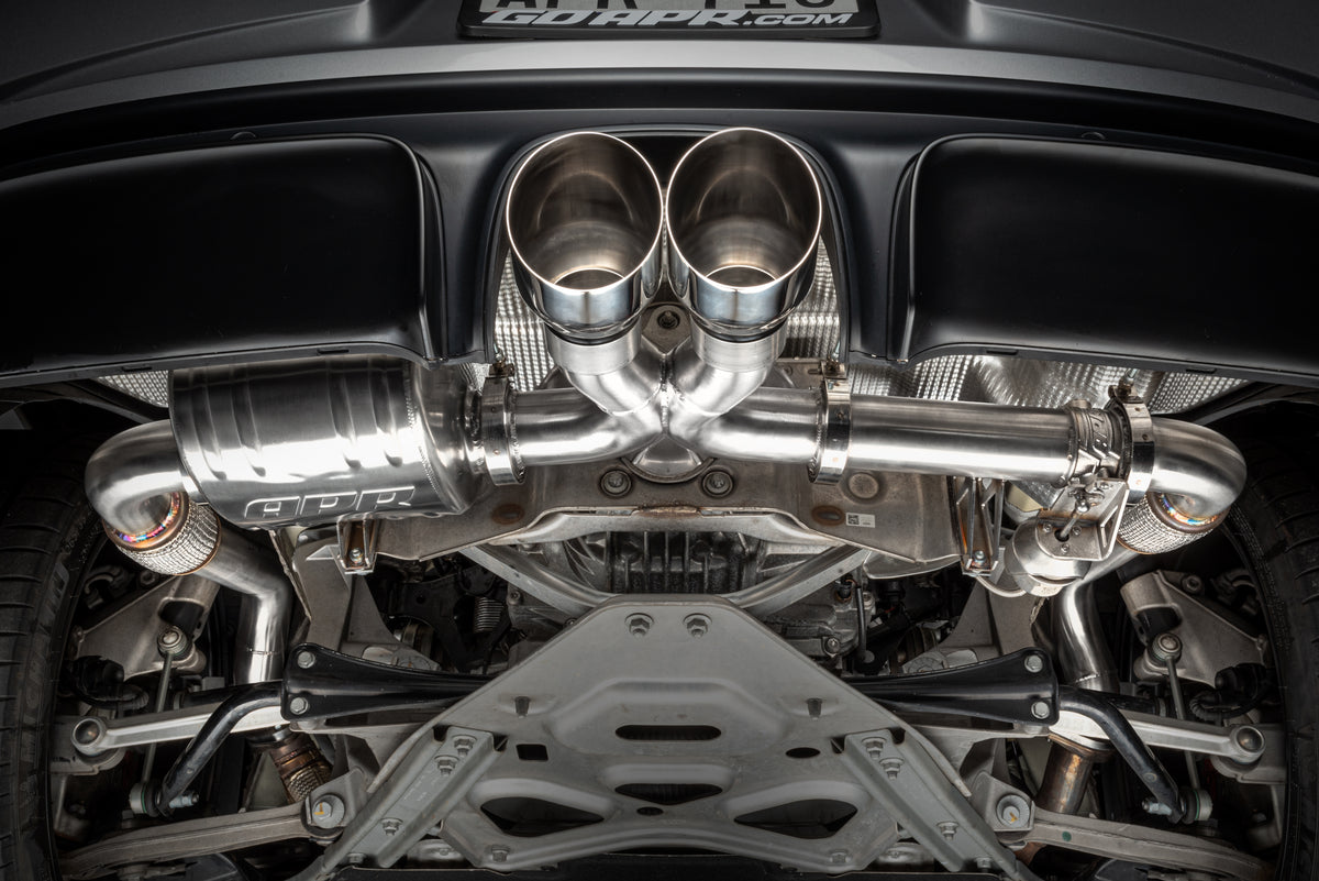 APR Catback Exhaust System Left Muffler - 718 (982) 2.0T2.5T - Image 840
