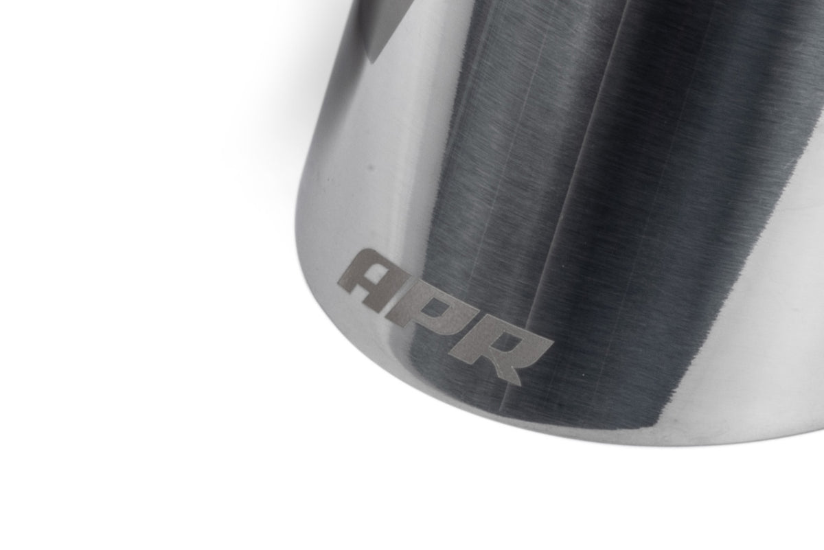 APR Single-Walled 4 Slash-Cut Tips (Polished Silver) - Set of 2 - Image 4471