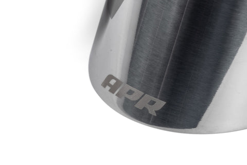 APR Single-Walled 4 Slash-Cut Tips (Polished Silver) - Set of 2 - Image 4471