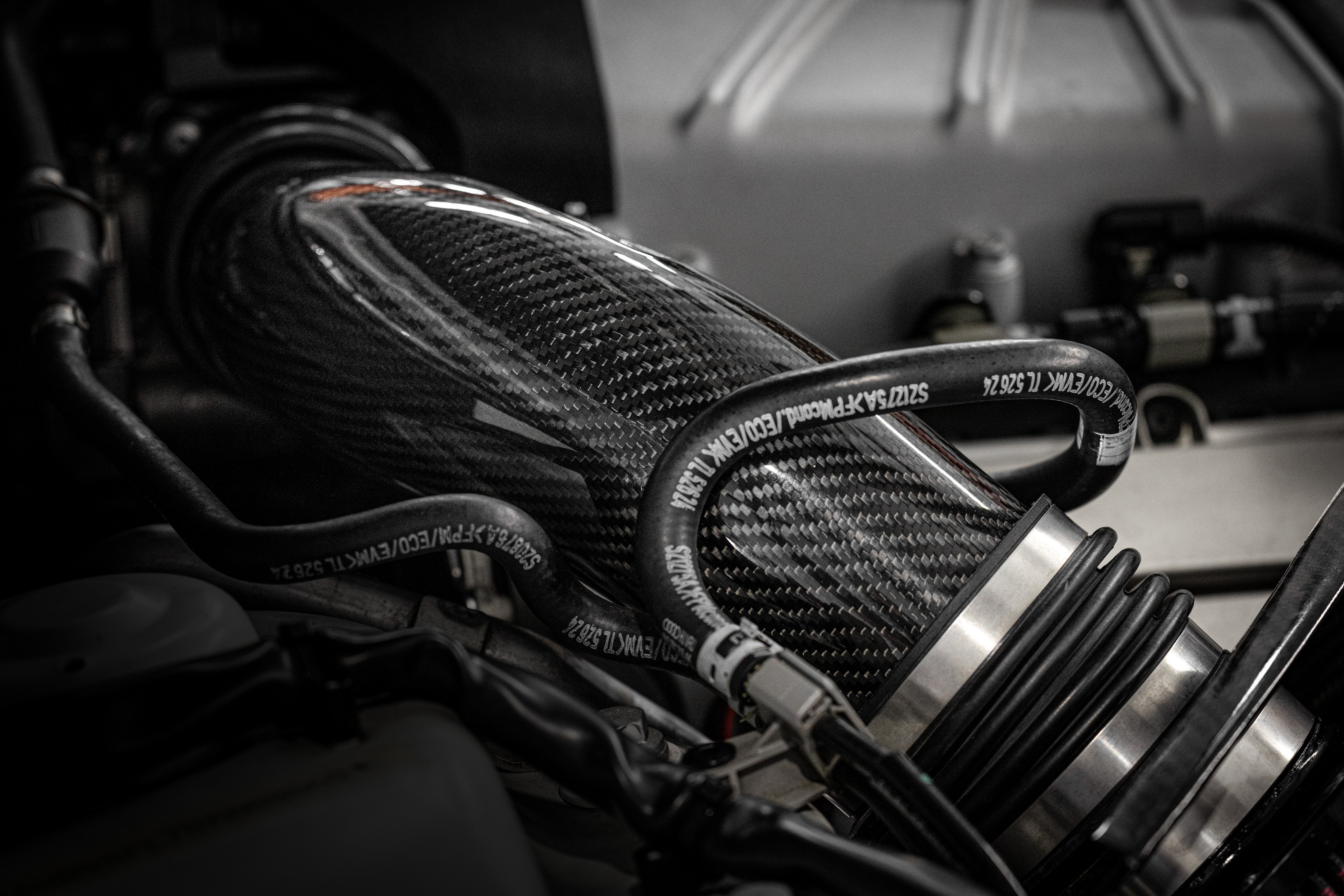 APR Carbon fibre Intake - B8 3.0T Throttle Inlet Pipe - Image 1502