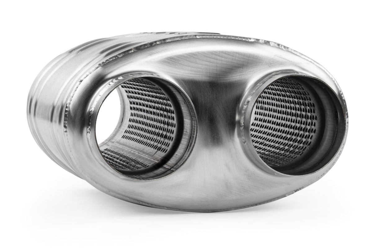 APR Premium Sound Absorption Muffler - Dual 70mm (2.75) - Image 3747
