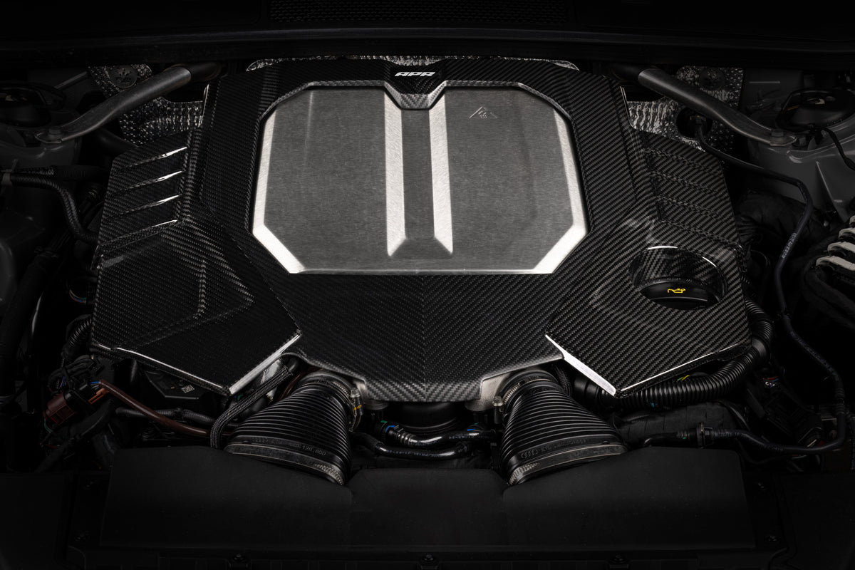 APR Engine Cover - 4.0T EA825 (C8) RS6RS7 - Carbon fibre - Image 3670