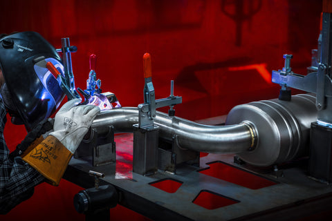 APR Catback Exhaust System (w Front Muffler) - GTI (MK7.5) - Image 5070