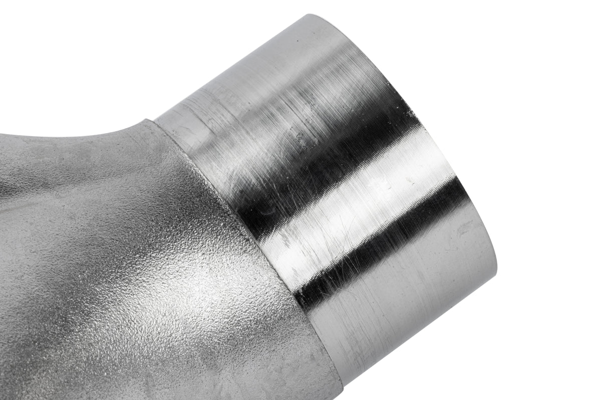 APR Cast Stainless Steel Double Y Splitter - 76mm (3) to Quad 63.5mm (2.5) - Image 2199