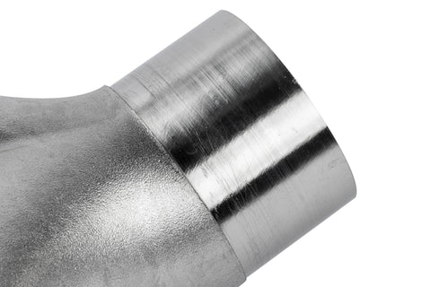 APR Cast Stainless Steel Double Y Splitter - 76mm (3) to Quad 63.5mm (2.5) - Image 2199