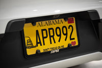 APR License Plate Frame - Slim, Black w Hiders - Image 44