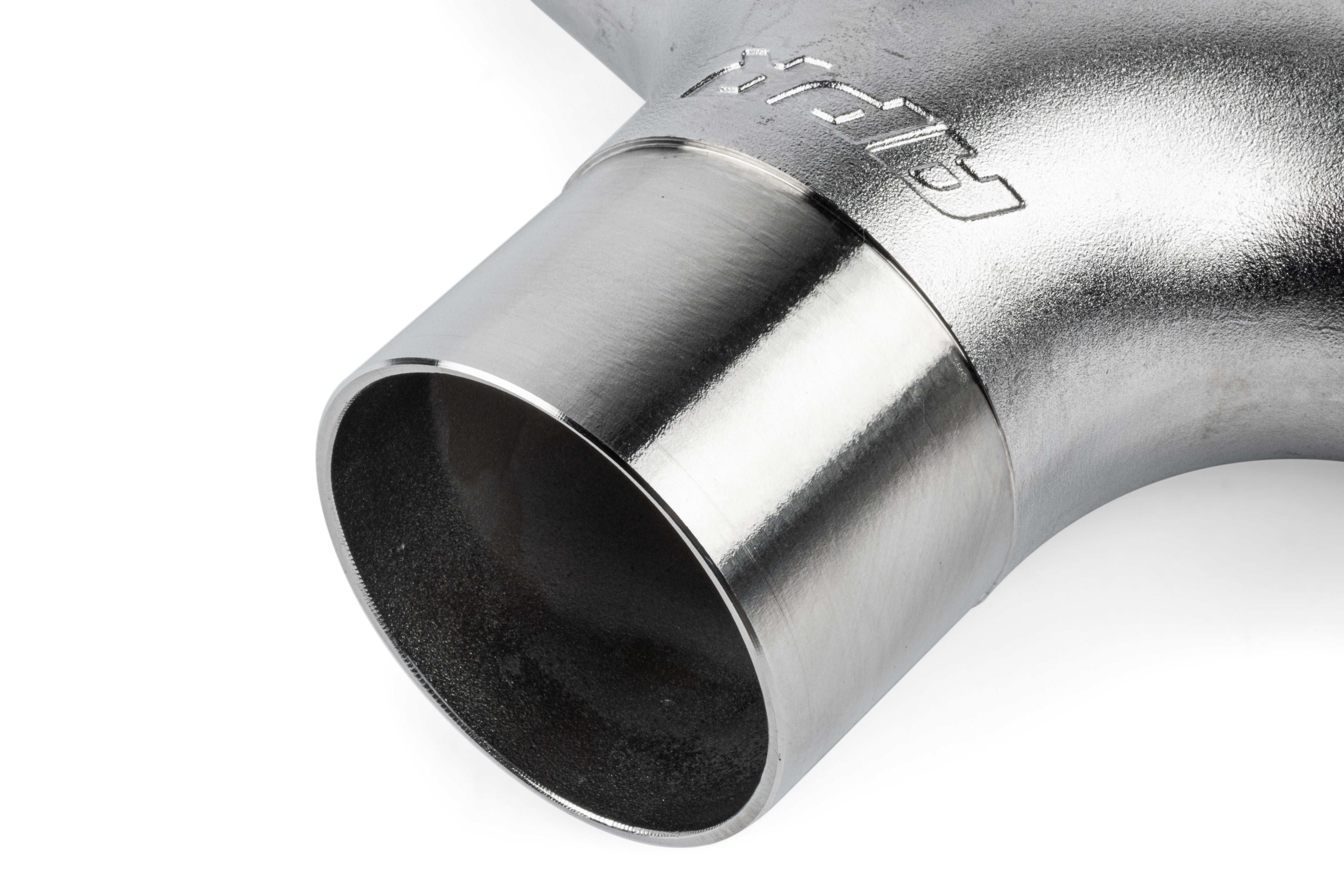 APR Cast Stainless Steel Y Splitter - 76mm (3) to Dual 63.5mm (2.5) - Image 2187