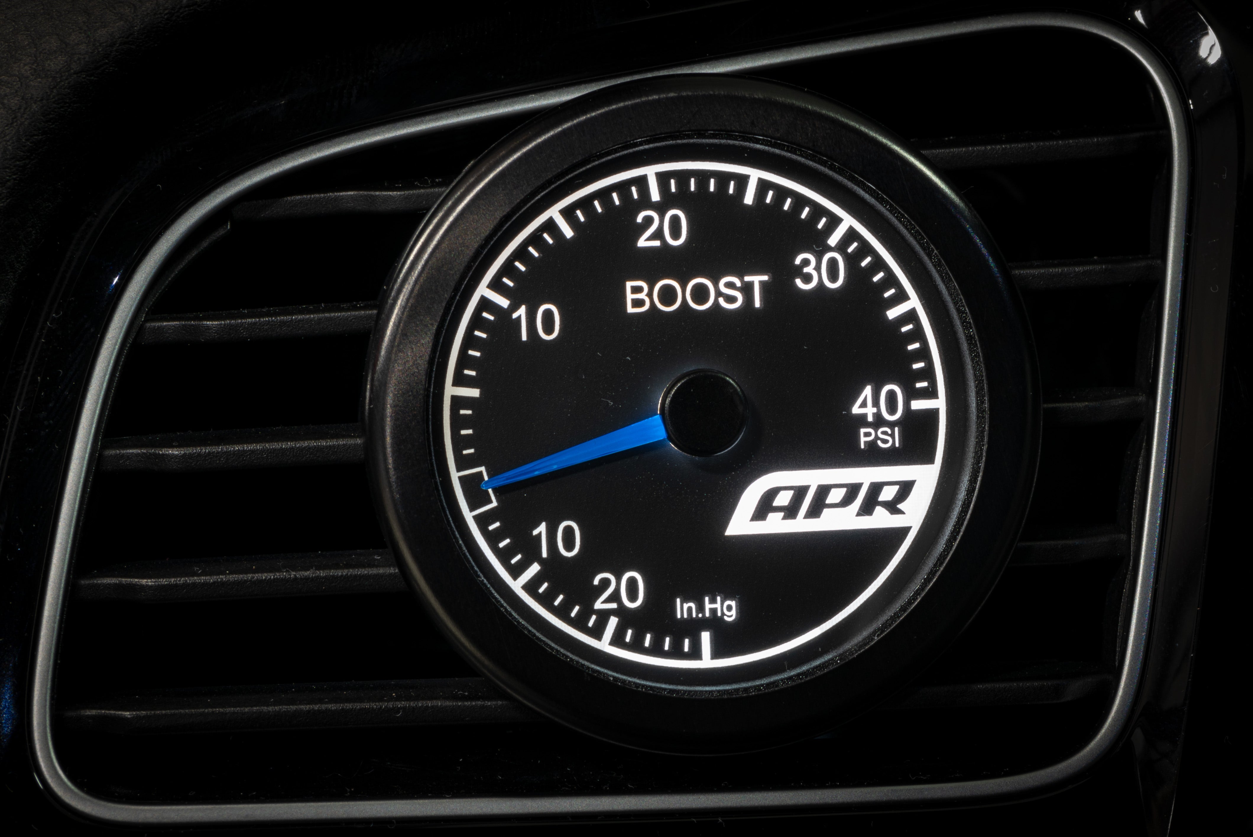 APR Universal Mechanical Boost Gauge System (Blue) - Image 2898