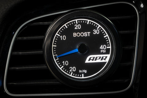 APR Universal Mechanical Boost Gauge System (Blue) - Image 2898