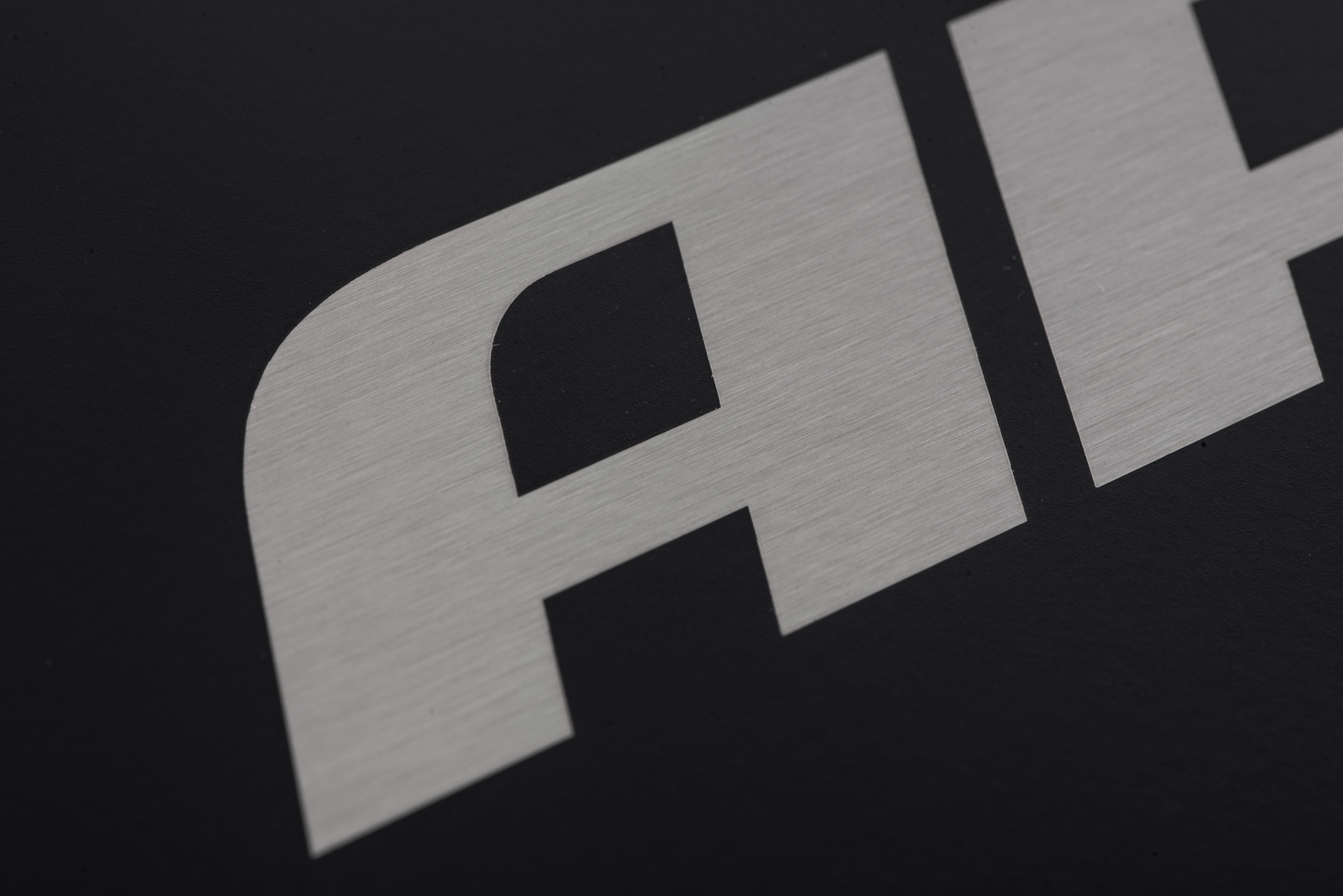 APR License Plate - Silver on Black - Image 49