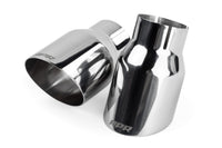APR Single-Walled 3.5 Slash-Cut Tips (Polished Silver) - Set of 2 - APR Part TPK0005