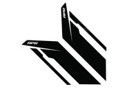 APR Sideburns - Black APR Black Stripe - APR Part PM100344