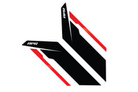 APR Sideburns - Black APR Red Stripe - APR Part PM100332