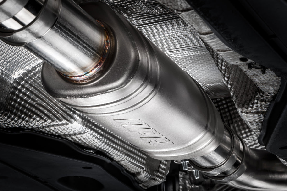 APR Catback Exhaust System (w Front Muffler) - GTI (MK7) - Image 460