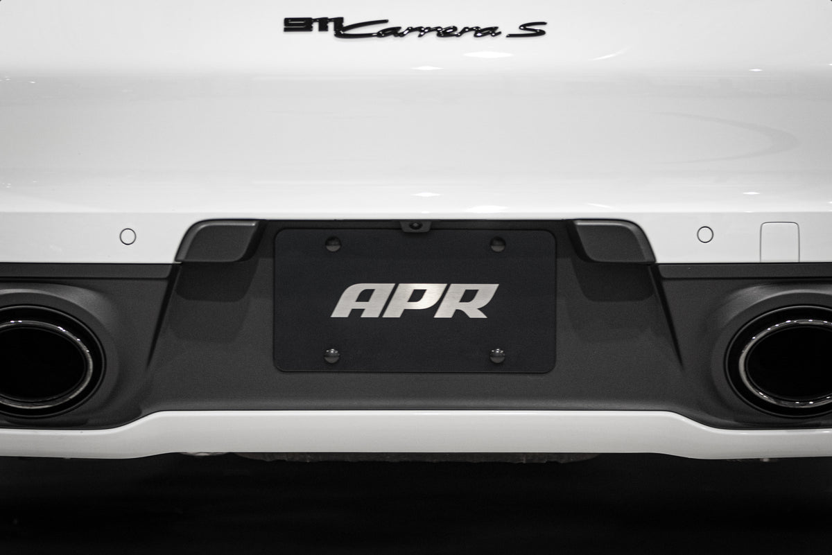 APR License Plate - Silver on Black - Image 52