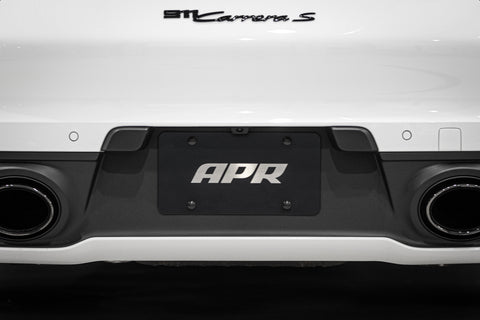 APR License Plate - Silver on Black - Image 52