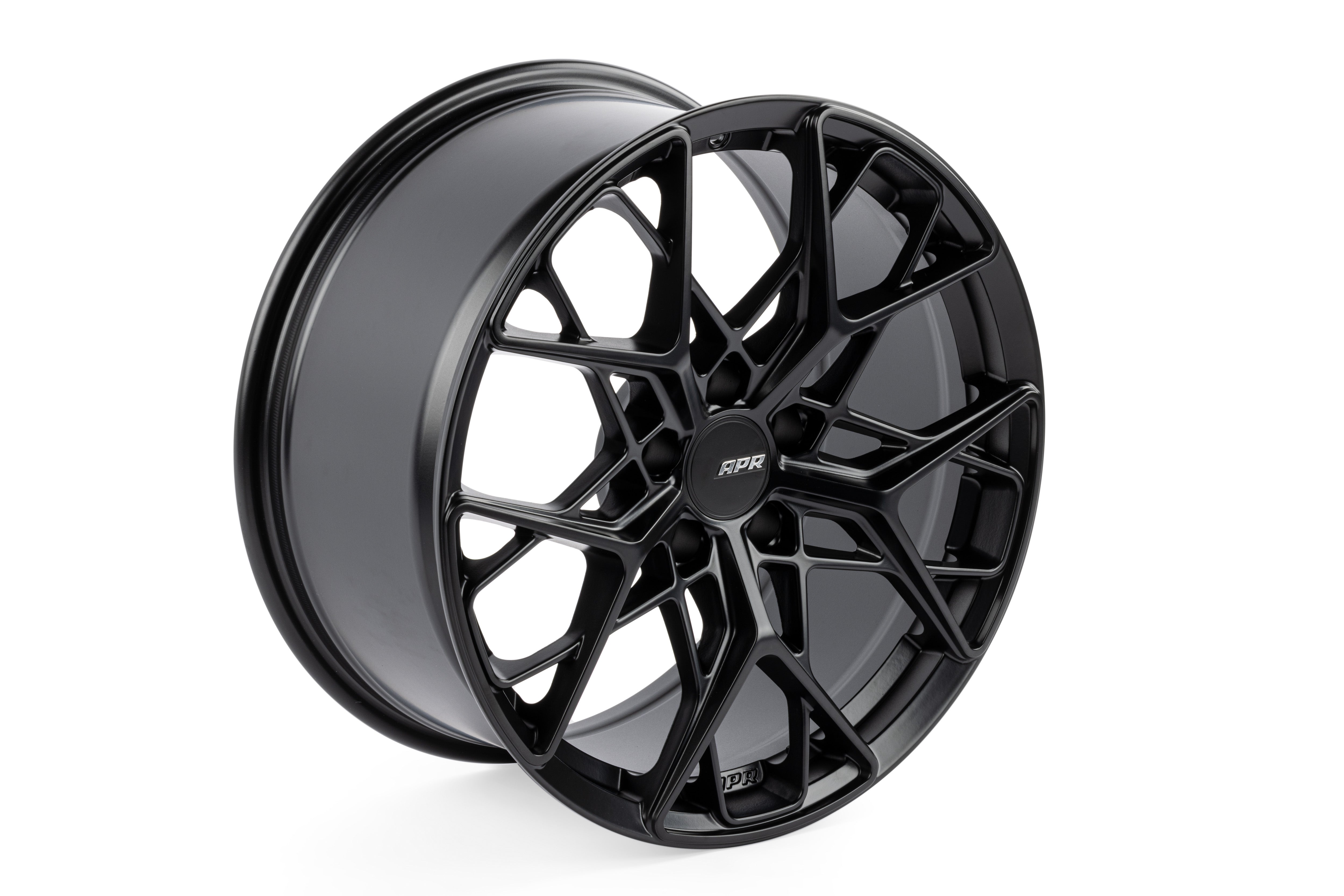 APR A02 Flow Formed Wheels (18x8.5) (Satin Black) (1 Wheel) - APR Part WHL00032