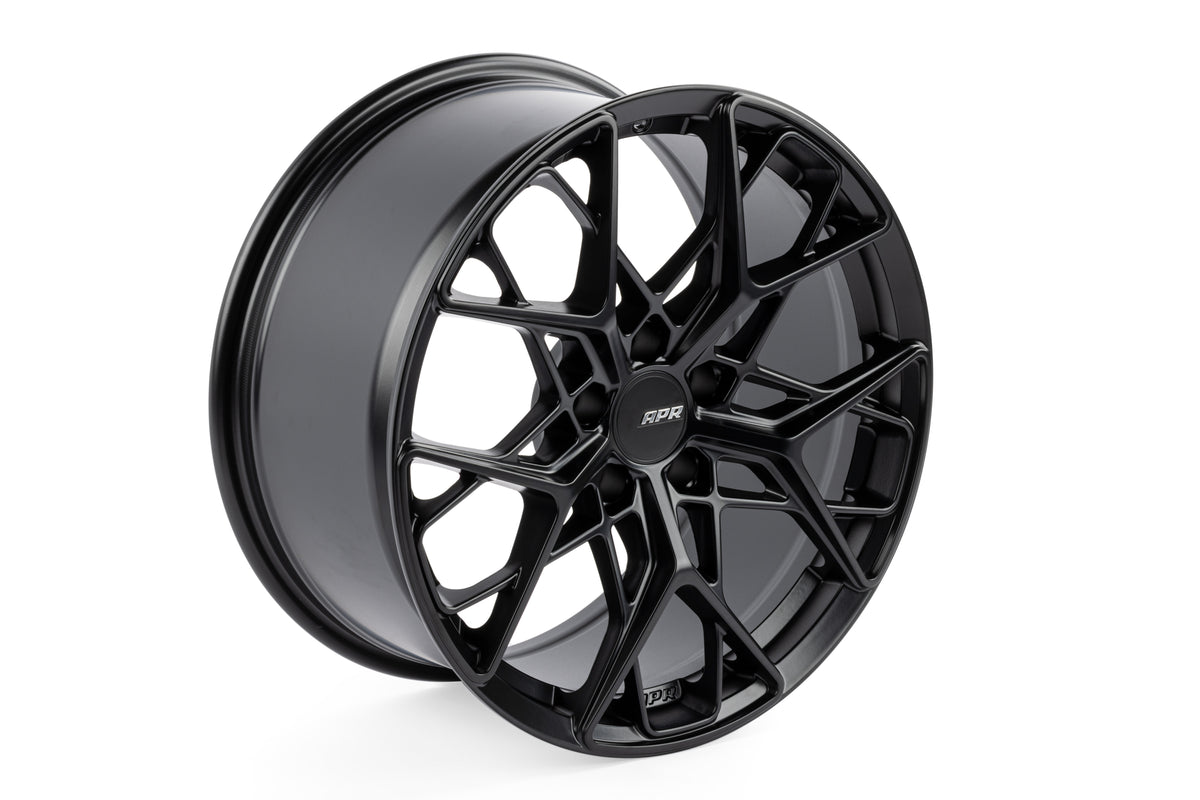 APR A02 Flow Formed Wheels (18x8.5) (Satin Black) (1 Wheel) - APR Part WHL00032