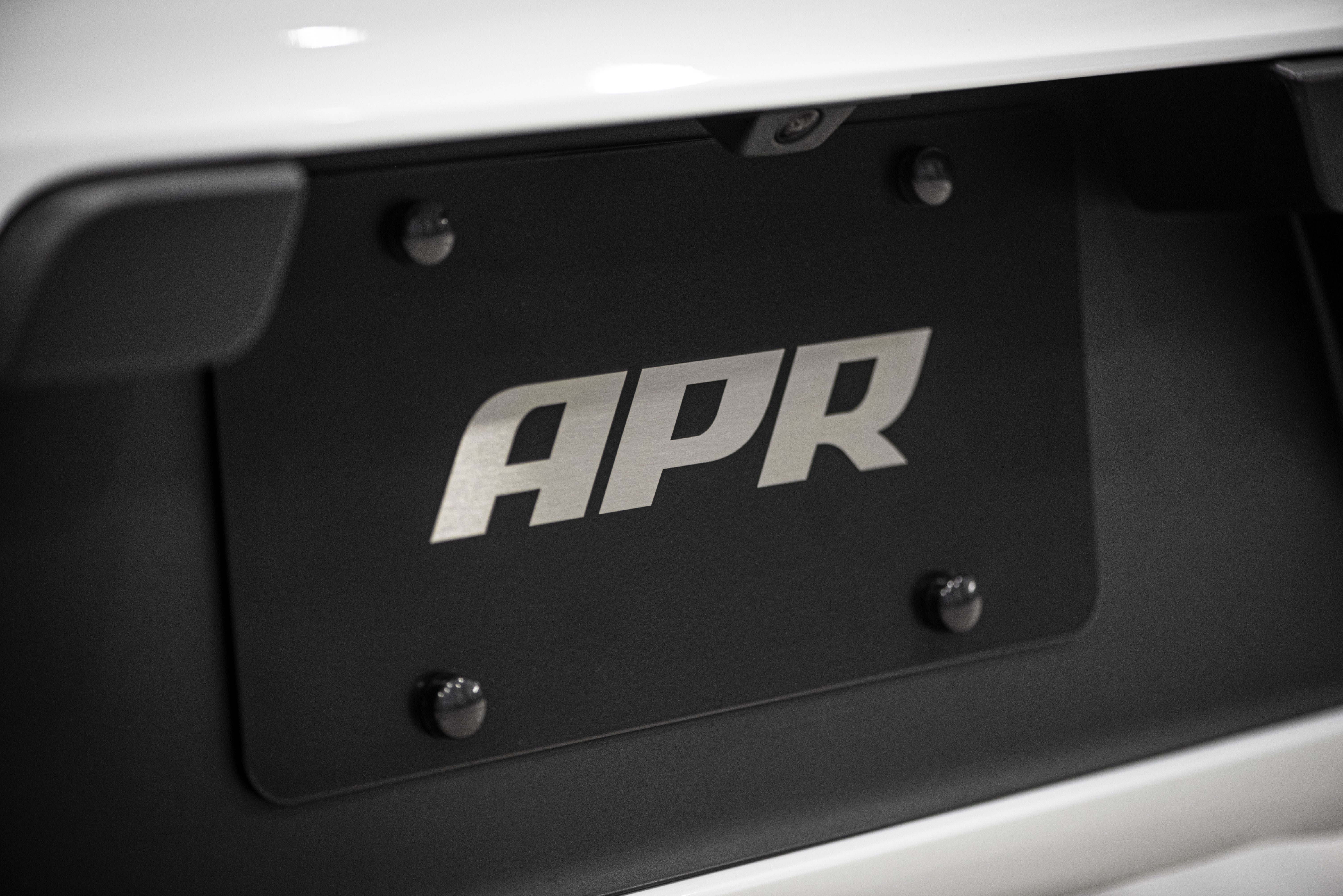 APR License Plate - Silver on Black - Image 51