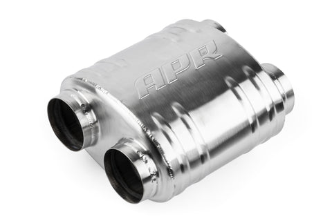 APR Premium Sound Absorption Muffler - Dual 70mm (2.75) - APR Part MUH0011