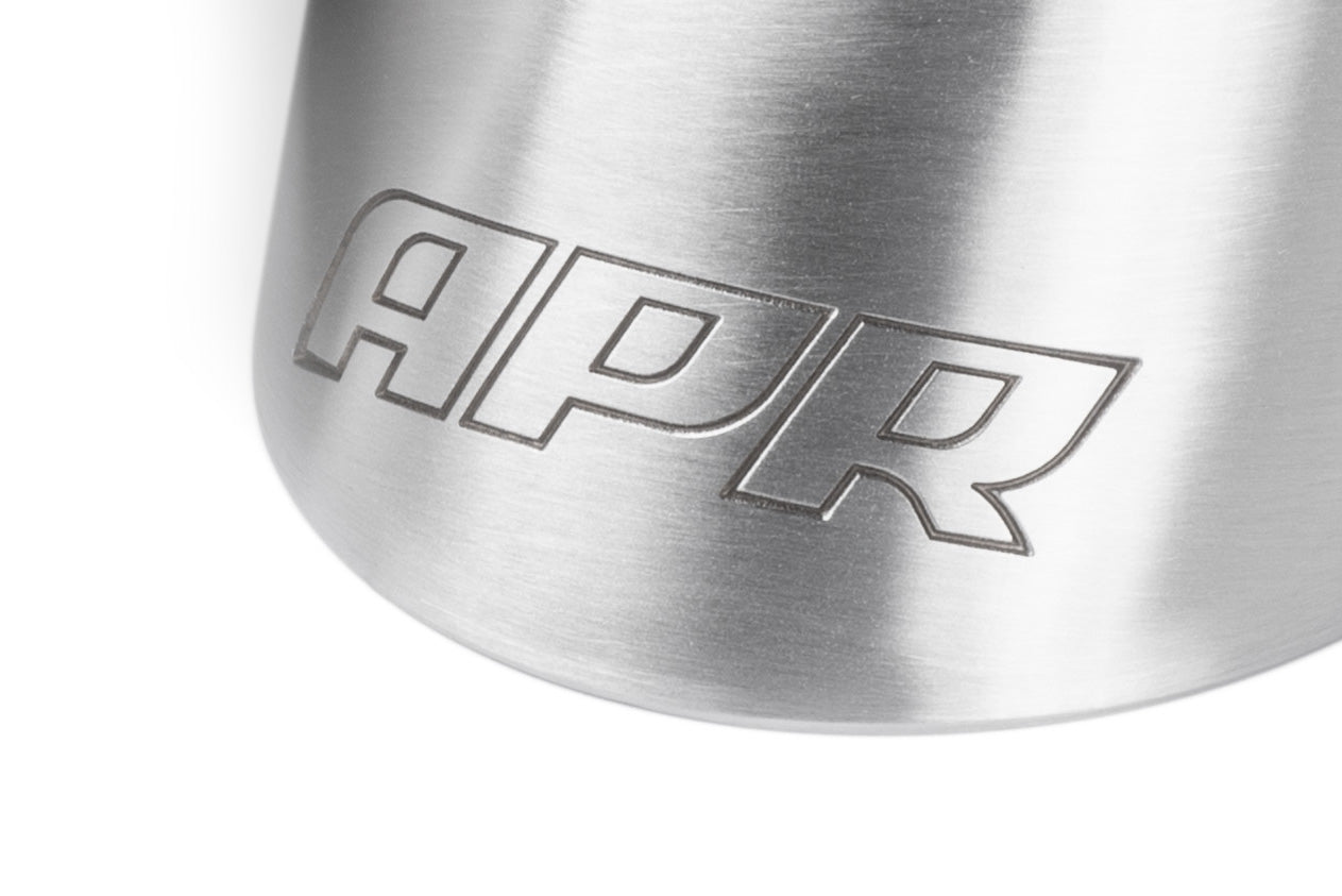 APR Double-Walled 3.5 Slash-Cut Tips (Brushed Silver) - Set of 2 - Image 4489