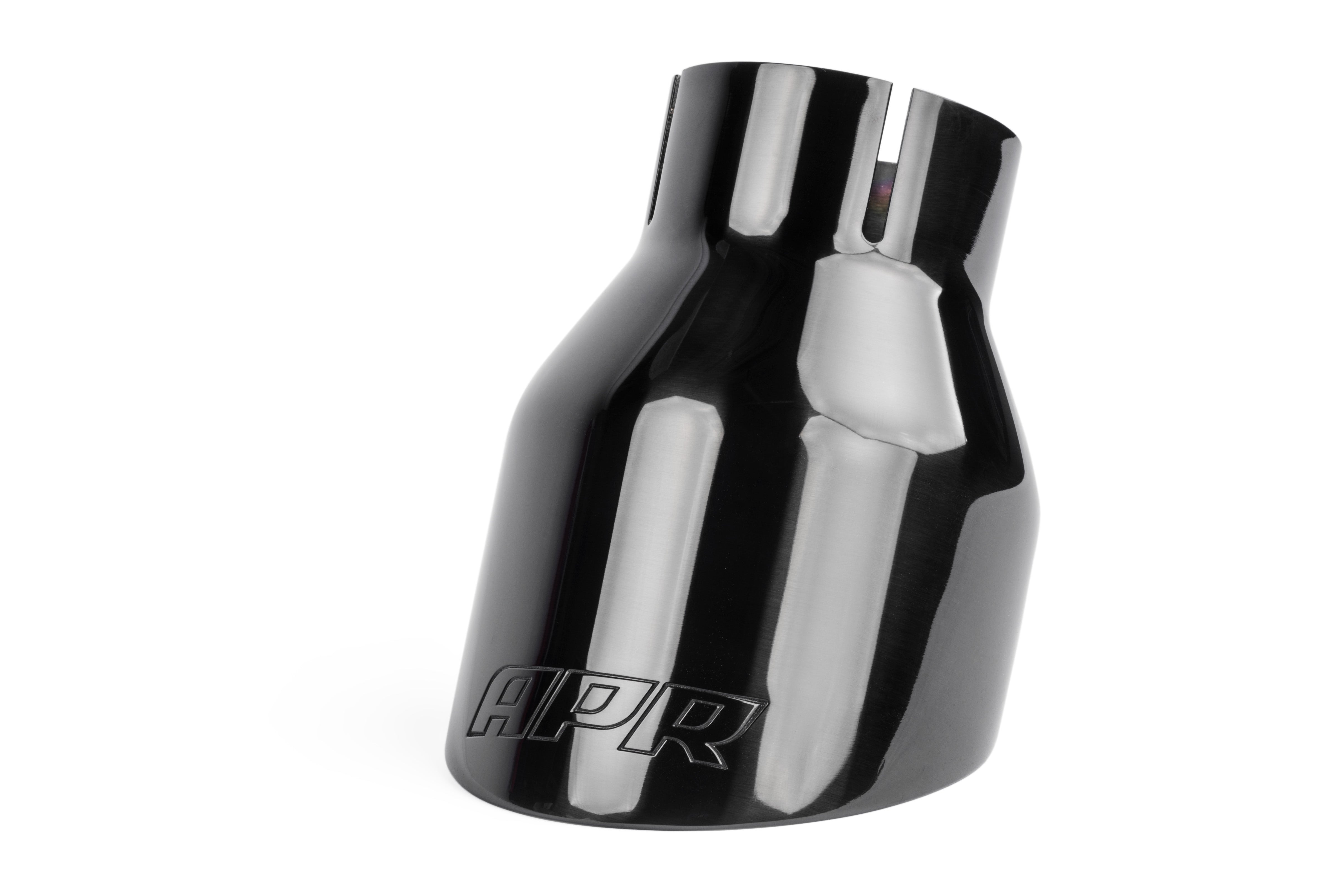 APR Double-Walled 4 Slash-Cut Tips (Polished Diamond Black) - Set of 2 - Image 4463