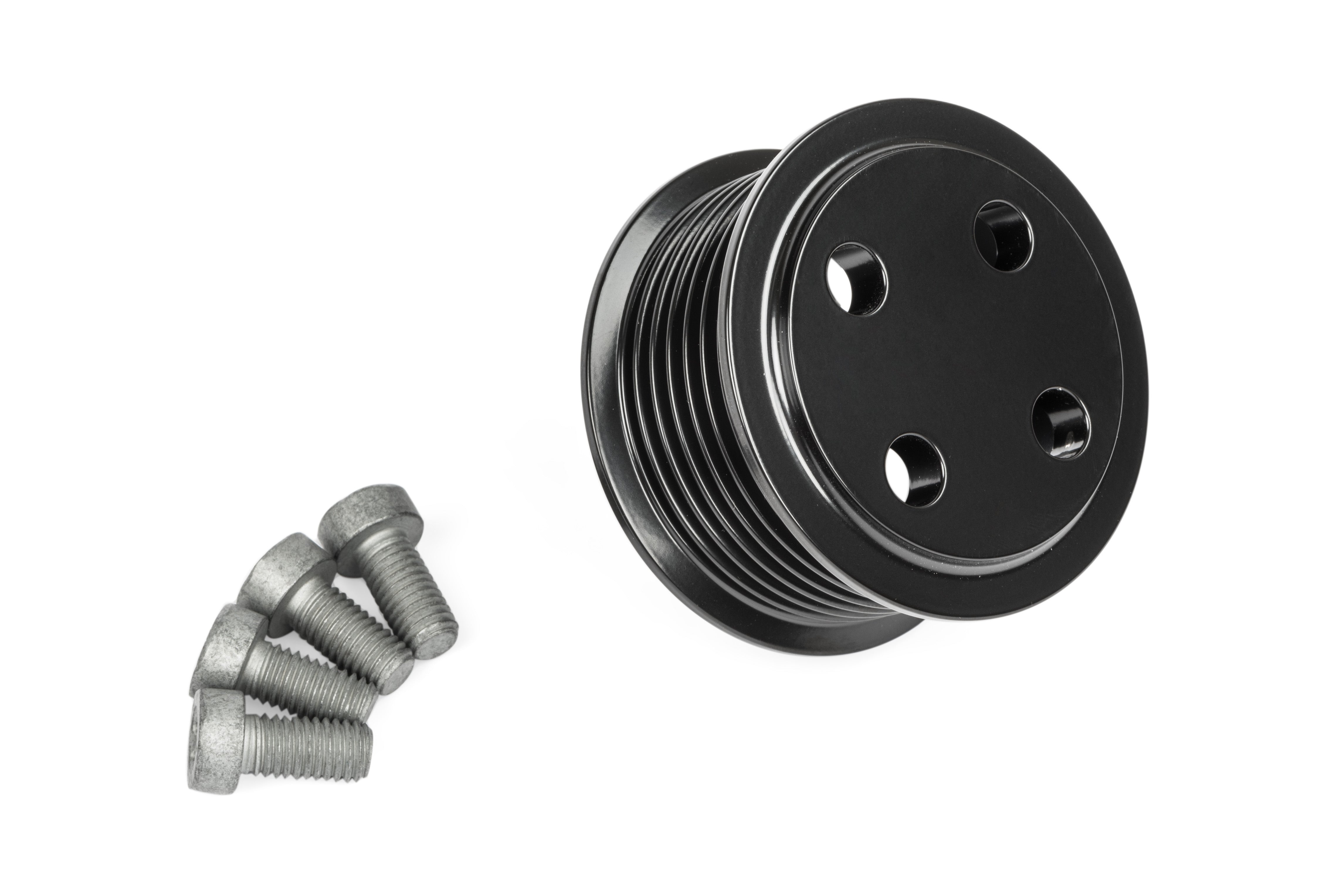 APR 3.0 TFSI Supercharger Drive and Crank Pulley with Belt (Bolt on) - Image 3128