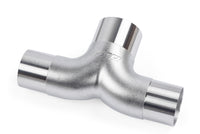 APR Cast Stainless Steel T Splitter - 76mm (3) to Dual 63.5mm (2.5) - APR Part EXH0433
