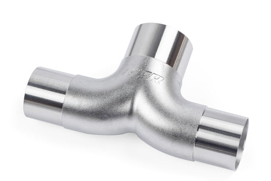 APR Cast Stainless Steel T Splitter - 76mm (3) to Dual 63.5mm (2.5) - APR Part EXH0433