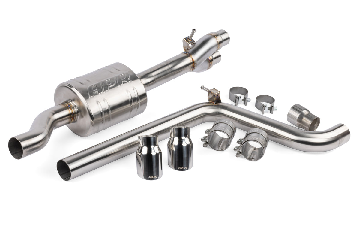 APR Catback Exhaust System - Polo GTI (AW) - APR Part CBK0046