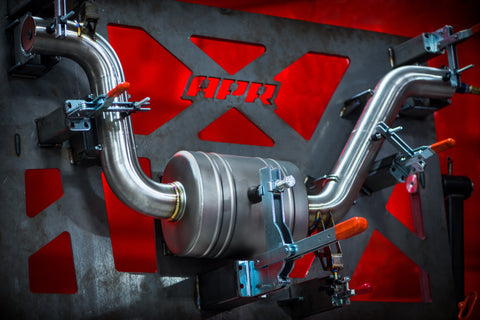 APR Catback Exhaust System (w Front Muffler) - GTI (MK7.5) - Image 5071