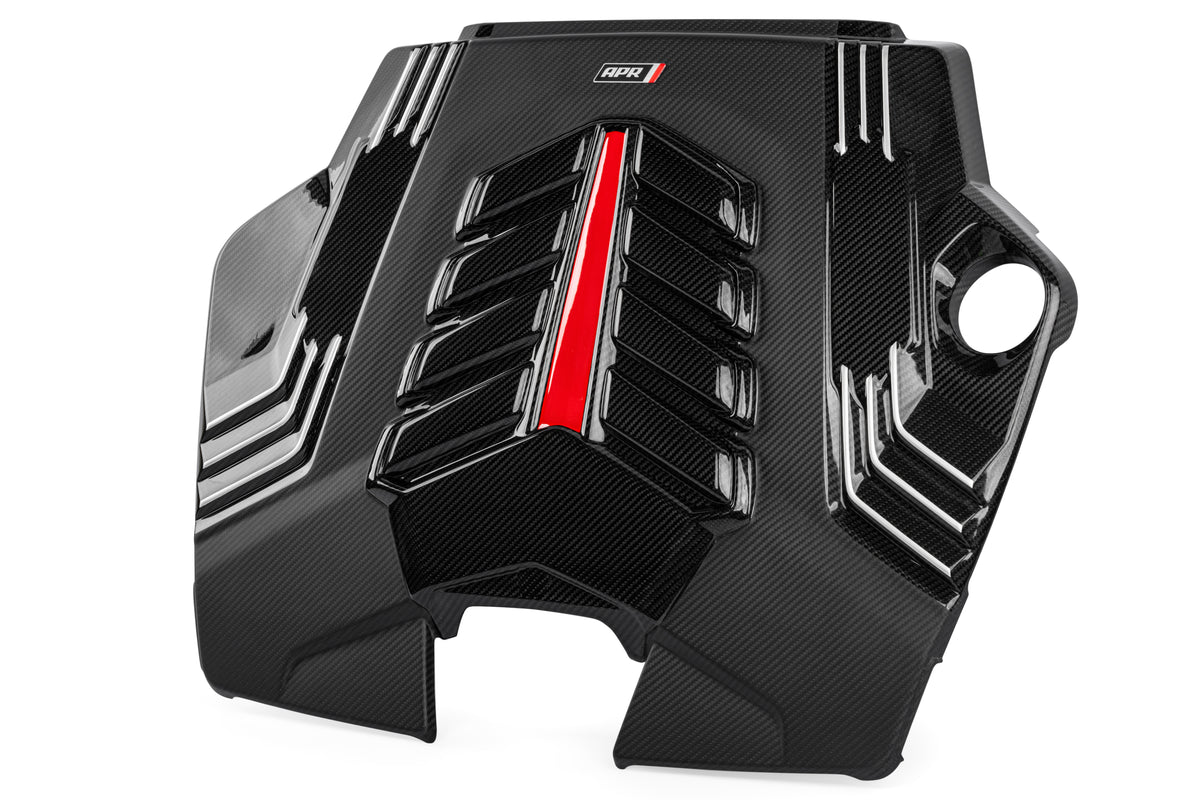 APR Engine Cover - 2.9T3.0T4.0T (4M) SUV - Carbon Fiber - Image 3693