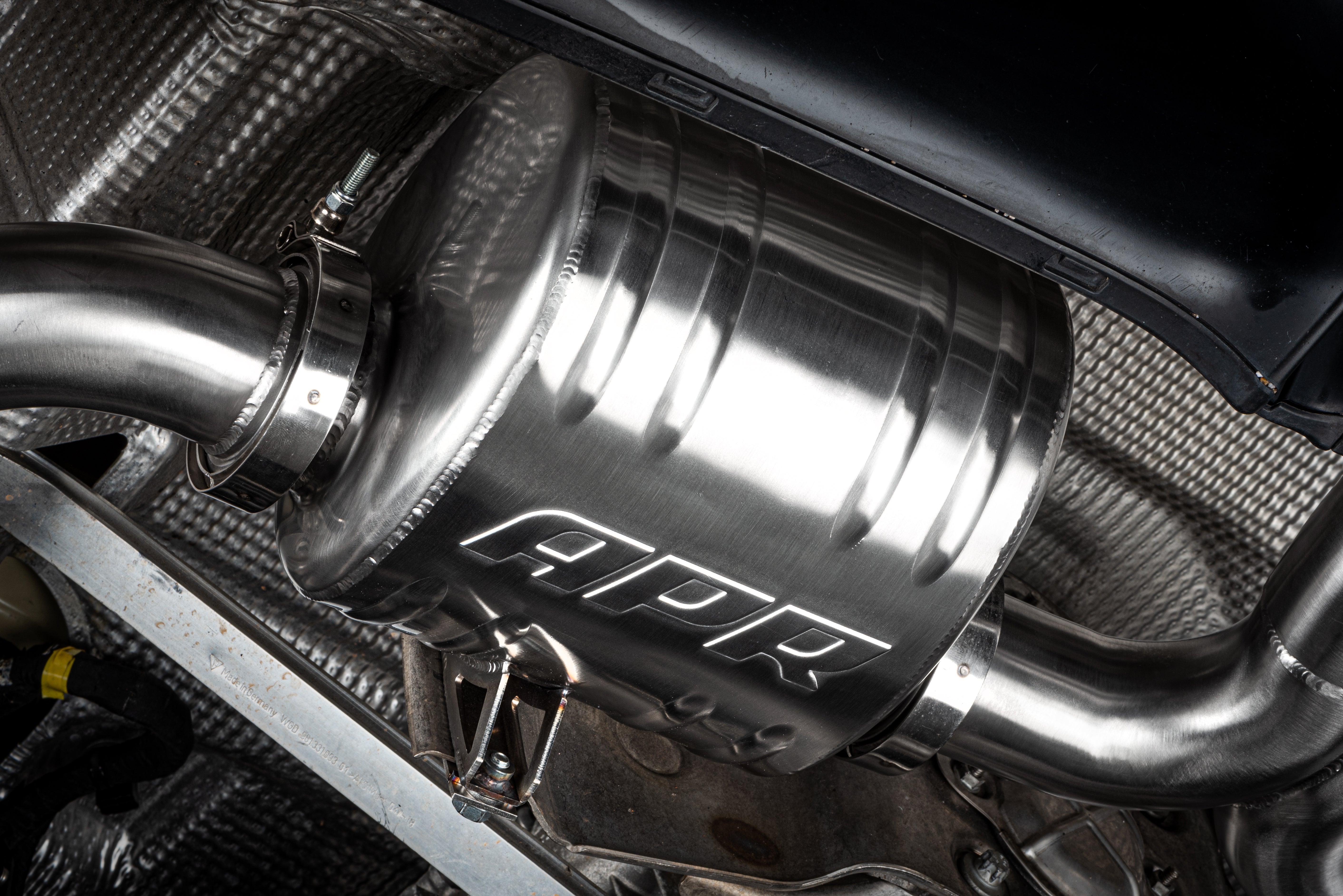 APR Catback Exhaust System Left Muffler - 718 (982) 2.0T2.5T - Image 843