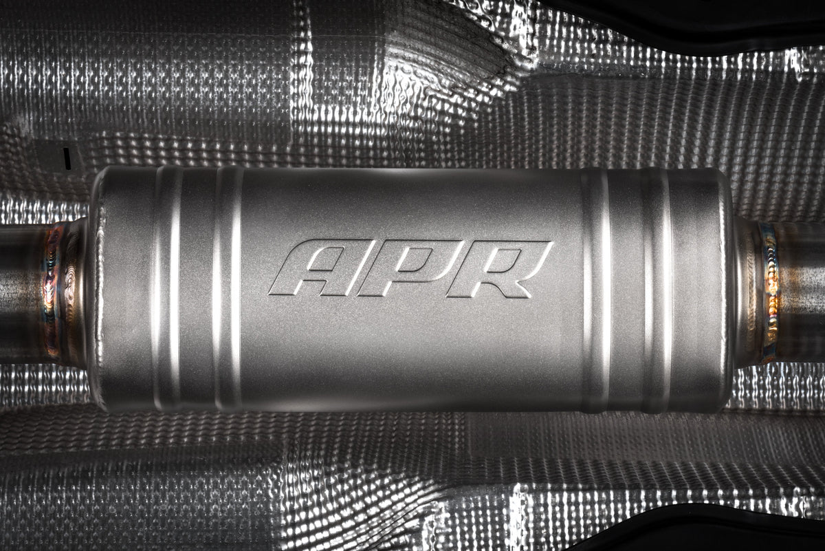 APR Catback Exhaust System (w Front Muffler) - GTI TRC (MK7.5) - Image 1033