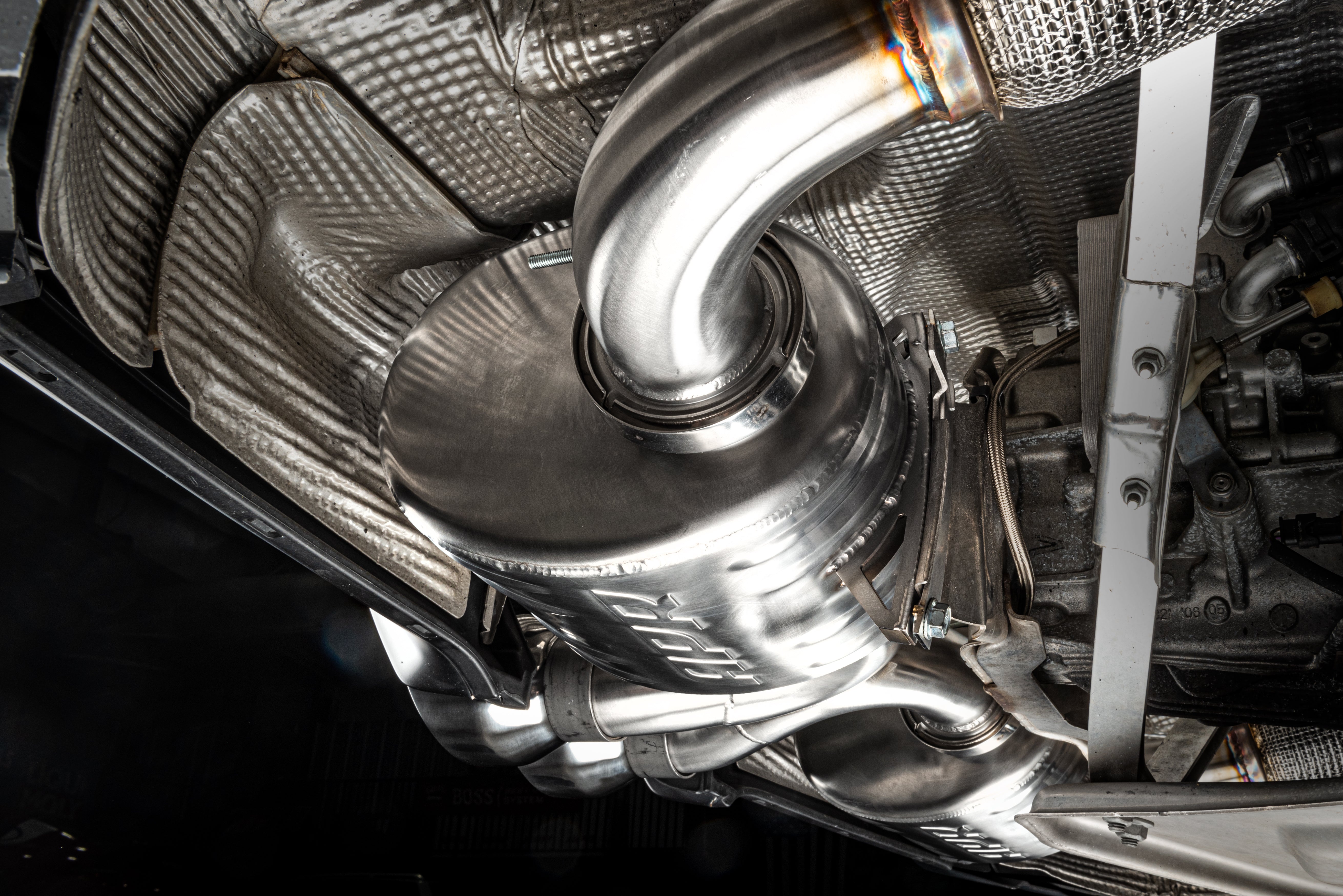 APR Catback Exhaust System Right Muffler - 718 (982) 2.0T2.5T - Image 855
