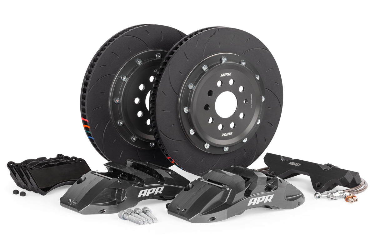 APR 370x34mm 6-Piston Big Brake Kit - Front - Grey - (MQBEVO 355mm) - APR Part BRK00071