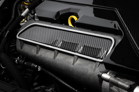 APR Intake Manifold Cover Plate - 2.5T - Carbon fibre - Image 3656