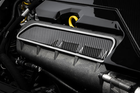 APR Intake Manifold Cover Plate - 2.5T - Carbon Fiber - Image 3656
