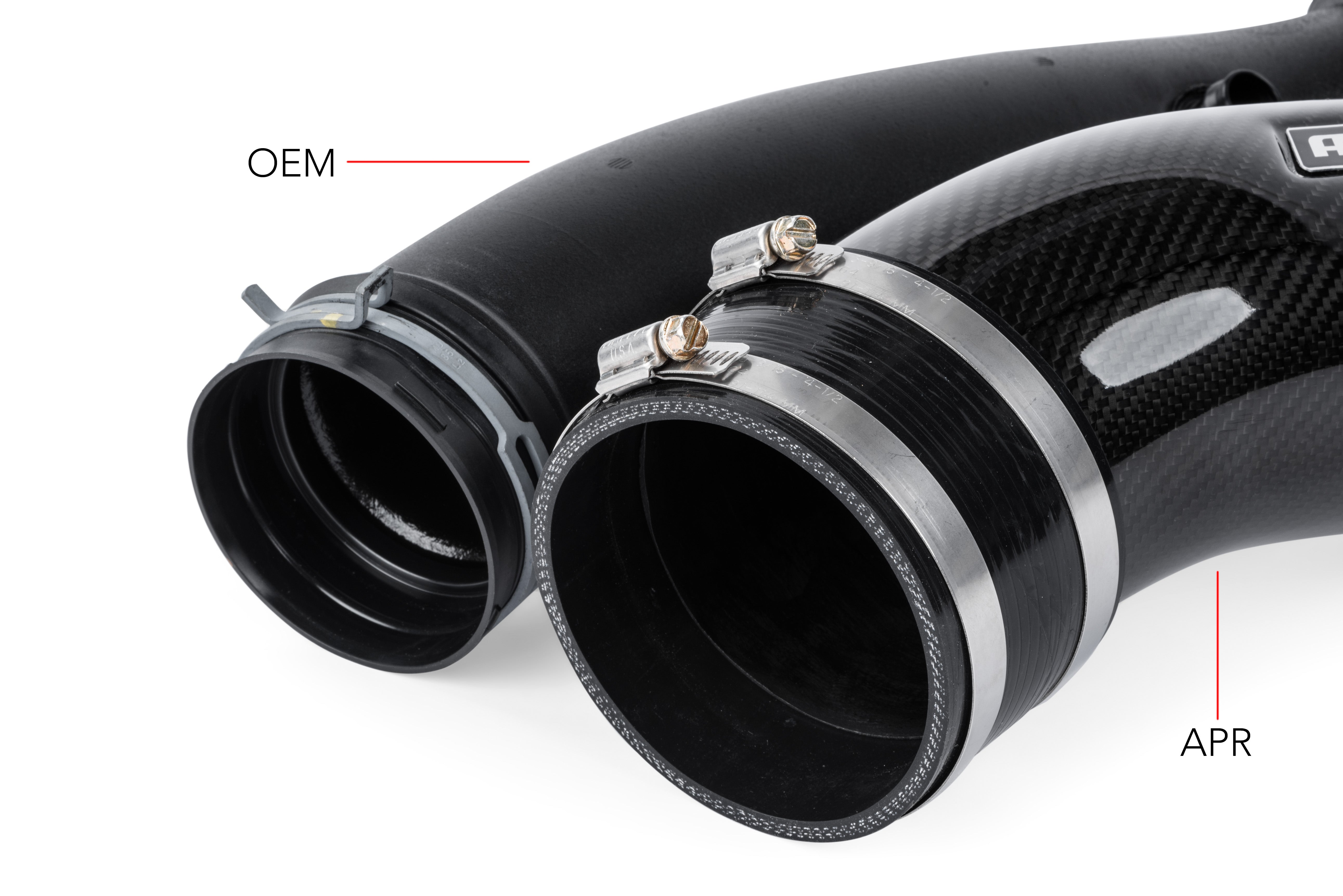APR 2.5 TFSI EVO Turbocharger Inlet System - (Rear Carbon Tube Only) - Image 1561