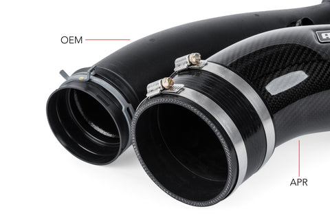APR 2.5 TFSI EVO Turbocharger Inlet System - (Rear Carbon Tube Only) - Image 1561