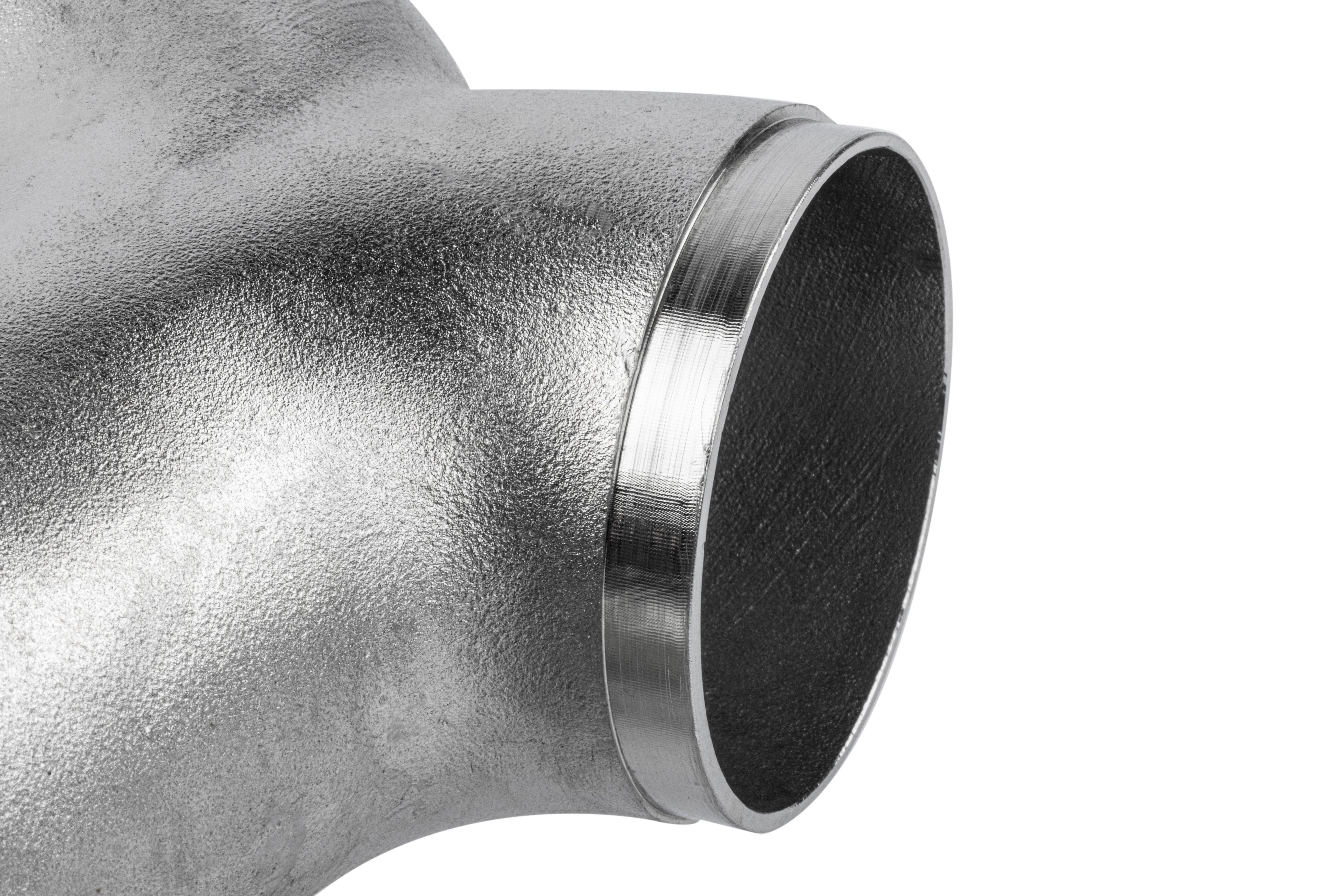 APR Cast Stainless Steel Double Y Splitter - 76mm (3) to Quad 63.5mm (2.5) - Image 2200