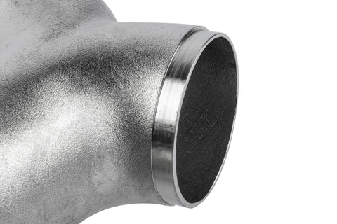 APR Cast Stainless Steel Double Y Splitter - 76mm (3) to Quad 63.5mm (2.5) - Image 2200