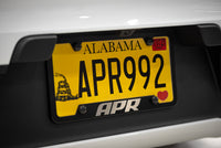 APR License Plate Frame - Thick, Black w Hiders - Image 36