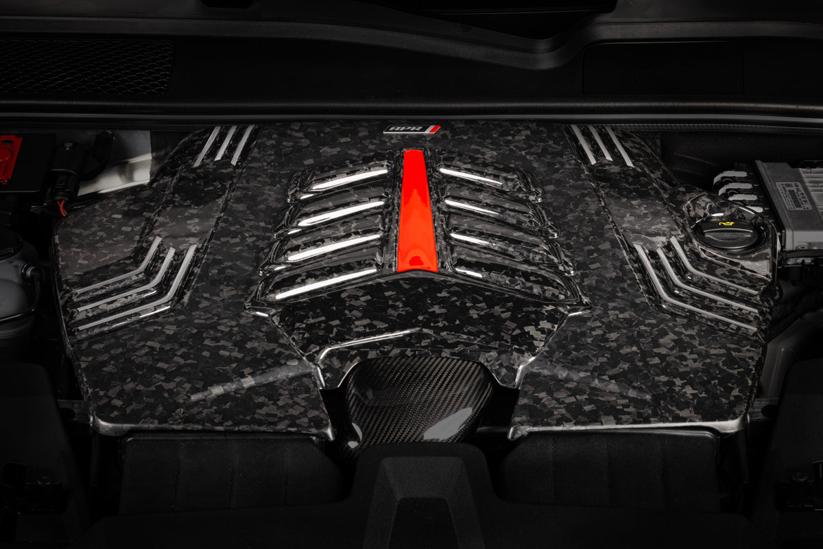 APR Engine Cover - 2.9T3.0T4.0T (4M) SUV - Forged Carbon fibre - Image 3713